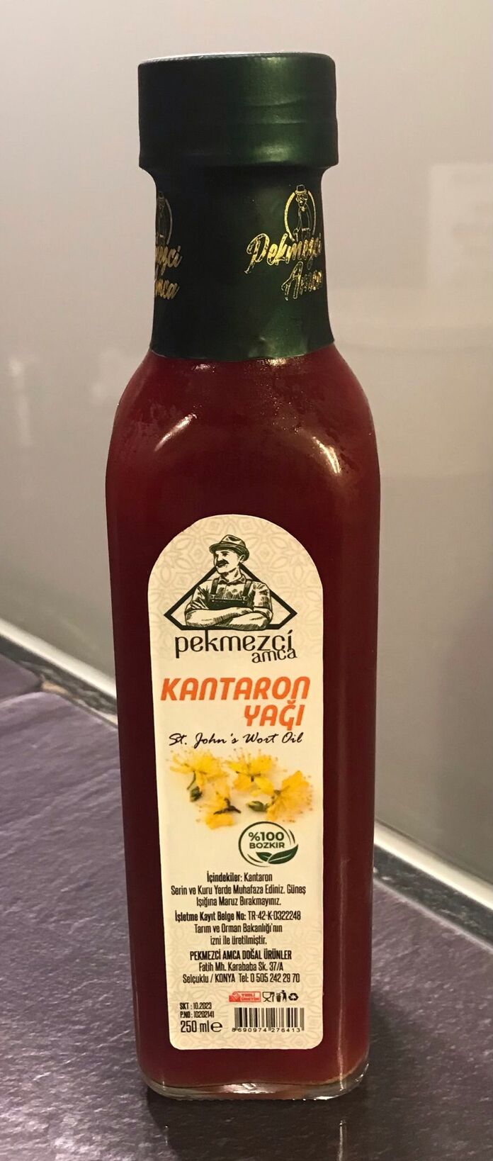 Kantaron Yağı 250ml